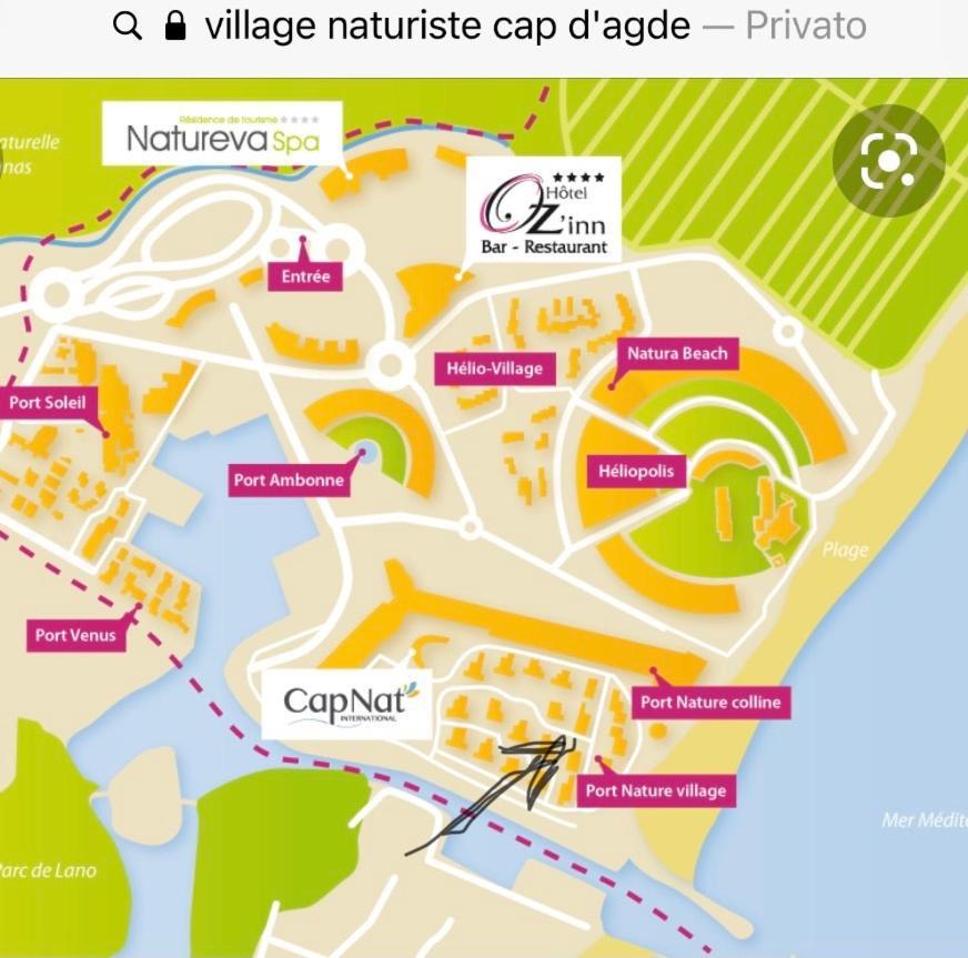 Villa Naturiste Port Nature Агд Экстерьер фото